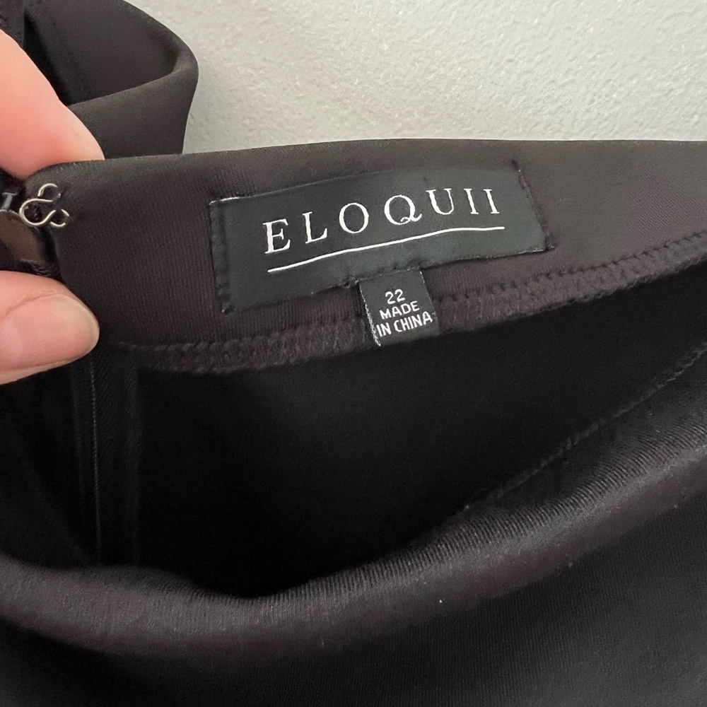 Eloquii Off the Shoulder Flare Sleeve Dress - Picture 5 of 8